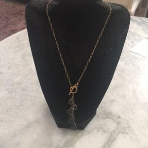 Gold and Purple Necklace